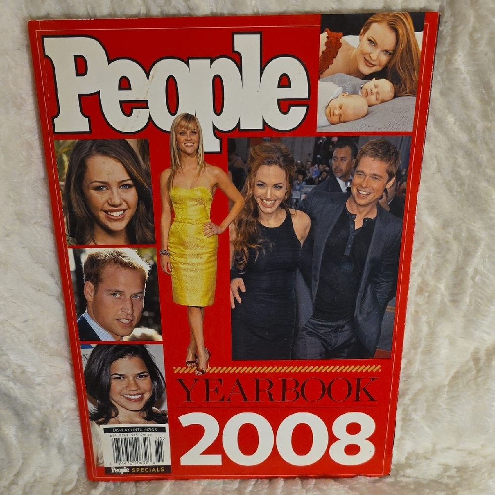 People Yearbook 2008 - Red Cover